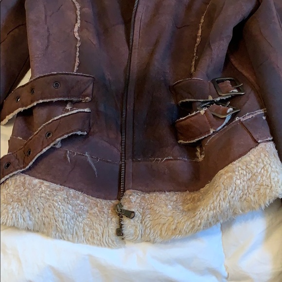 Fornarina leather jacket size small women - Picture 5 of 7